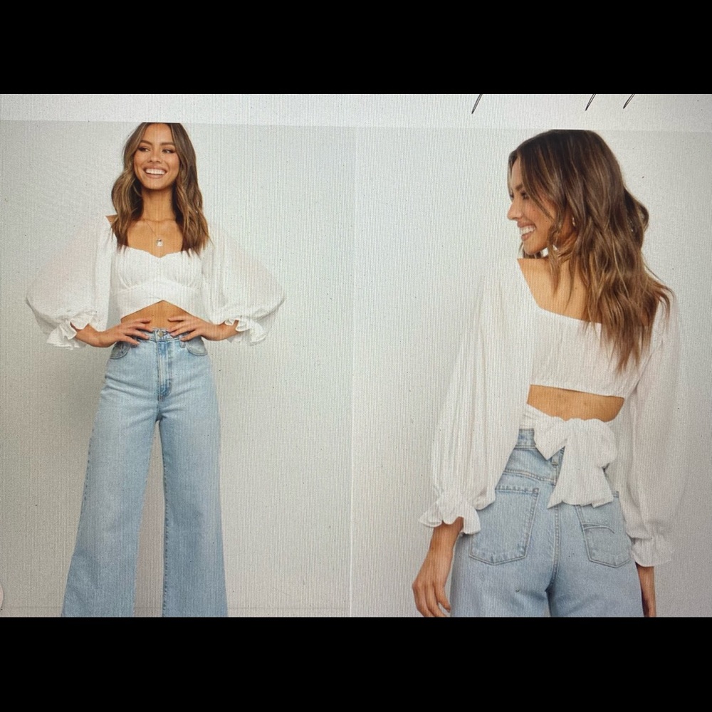 Petal&Pup long sleeve crop